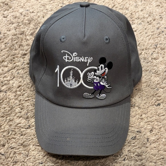 Disney Other - Disney Charcoal Mickey Mouse Hat